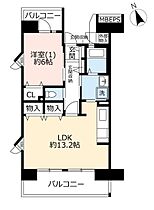 URコンフォール鶴瀬 0006-0904 ｜ 埼玉県富士見市鶴瀬西2丁目（賃貸マンション1LDK・9階・50.43㎡） その2