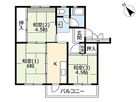 3階 / 3K / 45.92㎡