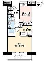 URプラザシティ新所沢緑町第三 0009-0409 ｜ 埼玉県所沢市緑町2丁目（賃貸マンション1LDK・4階・58.37㎡） その2