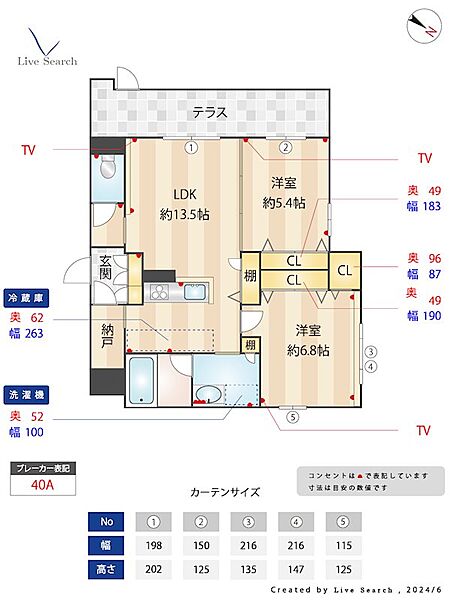 S-room曰佐 A棟 ｜福岡県福岡市南区曰佐５丁目(賃貸マンション2LDK・1階・61.64㎡)の写真 その2