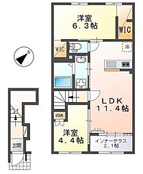 フローラリア原 2階