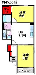 ピーヌスKei 1階