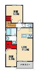 ウィリングブリスA 2階
