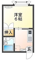 ペルシェ吉田 E ｜ 石川県金沢市四十万３丁目（賃貸アパート1K・2階・21.45㎡） その2