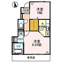 ＨＯＬＹ1（ホーリーワン）　Ｂ 107 ｜ 石川県金沢市直江町イ（賃貸アパート2K・1階・41.50㎡） その2