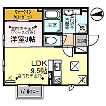 Gran Costa(グラン コスタ)　B棟 103 ｜ 石川県金沢市割出町（賃貸アパート1LDK・1階・32.77㎡） その2