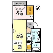 ブルーメ三番丁 102 ｜ 石川県金沢市池田町三番丁（賃貸アパート1LDK・1階・44.21㎡） その2