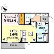 Selkameren（セルカメレン） 101 ｜ 石川県金沢市西都２丁目（賃貸アパート1LDK・1階・33.61㎡） その2