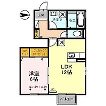 セジュールSORA 101 ｜ 石川県白山市村井町（賃貸アパート1LDK・1階・46.68㎡） その2