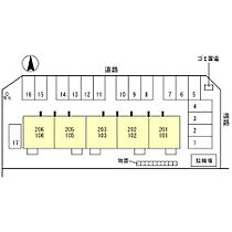 シャトレ 201 ｜ 石川県白山市相木町（賃貸アパート1LDK・2階・49.11㎡） その6