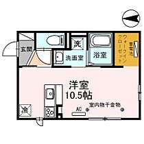 メルヴェイユ彦三 105 ｜ 石川県金沢市彦三町１丁目（賃貸アパート1R・1階・29.44㎡） その2