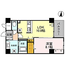 Ａ－レジデンス金沢 405 ｜ 石川県金沢市北安江１丁目（賃貸マンション1LDK・4階・47.36㎡） その2