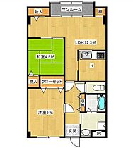 兵庫県明石市野々上２丁目（賃貸マンション3LDK・2階・68.32㎡） その2