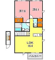 兵庫県明石市大久保町西島（賃貸マンション2LDK・2階・68.00㎡） その2