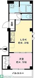 Ｍａｉｓｏｎ　Ｒｅｃｉｆ 3階1LDKの間取り