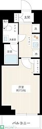 HY'screcer清澄白河 1Kの間取図画像