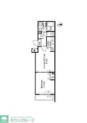GRANPASEO文京小日向 1LDKの間取図画像