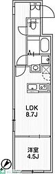 Aglaia 千石 Deux 1LDKの間取図画像