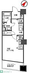 ブロードシティ東京 1Kの間取図画像