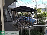 駐輪場　自転車＆原付のみ駐輪可