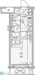 THEPREMIUMCUBEGOSAKI 1Kの間取図画像