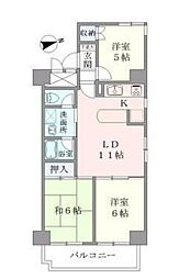 ヴェーネル滝沢 3LDKの間取図画像