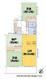 間取図画像 2SLDK