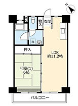 UR常盤平中央  ｜ 千葉県松戸市常盤平3丁目（賃貸マンション1LDK・2階・46.25㎡） その2