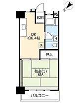 UR常盤平中央  ｜ 千葉県松戸市常盤平3丁目（賃貸マンション1DK・8階・34.86㎡） その2