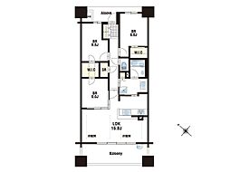 間取図画像 3LDK
