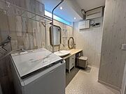 洗面室収納には洗剤やタオルなどをスッキリ収納できます♪