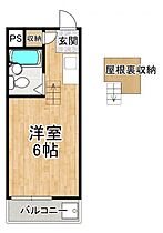 ロイヤルハイツ川西  ｜ 大阪府富田林市錦織東1丁目（賃貸マンション1R・2階・17.00㎡） その2