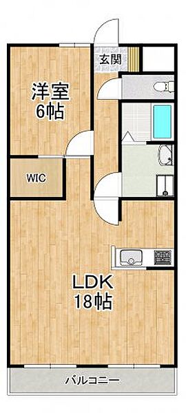 コーポ山内 ｜大阪府堺市中区深井沢町(賃貸マンション1LDK・2階・60.50㎡)の写真 その5