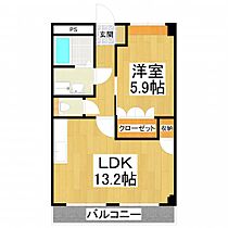 メルヴェール  ｜ 大阪府堺市南区片蔵（賃貸マンション1LDK・1階・45.63㎡） その2