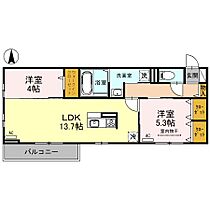 LAZOterrace  ｜ 大阪府堺市美原区小平尾（賃貸アパート2LDK・3階・56.44㎡） その2