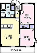 セトルIII 201 ｜ 大阪府堺市中区土塔町（賃貸アパート2LDK・2階・49.73㎡） その2