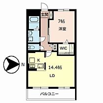 ボナール西山台  ｜ 大阪府大阪狭山市西山台6丁目（賃貸マンション1LDK・2階・52.25㎡） その2