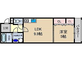 フジパレス摂津正雀サウス  ｜ 大阪府摂津市正雀４丁目（賃貸アパート1LDK・2階・37.15㎡） その2