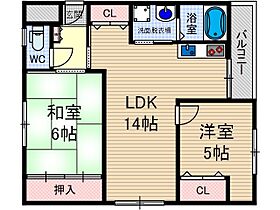 ヴィレーラ  ｜ 大阪府摂津市正雀２丁目（賃貸マンション2LDK・3階・57.10㎡） その2