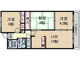 キャピタルグレイス  ｜ 大阪府茨木市郡５丁目（賃貸マンション3LDK・3階・65.37㎡） その2