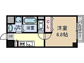 ピュール  ｜ 大阪府茨木市大池１丁目（賃貸マンション1K・3階・24.56㎡） その2