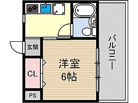 ナンノ第12号館  ｜ 大阪府摂津市千里丘２丁目（賃貸マンション1K・5階・20.50㎡） その2