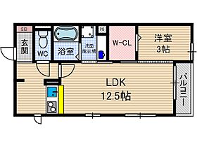 アベニュー南茨木  ｜ 大阪府茨木市東奈良２丁目（賃貸アパート1LDK・2階・37.12㎡） その2