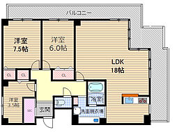 間取図画像 3LDK