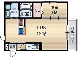 アベニール千里 1階/-