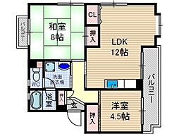 エクセレントライフ真砂 2階/-