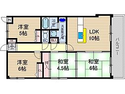 パセオ南茨木 5階