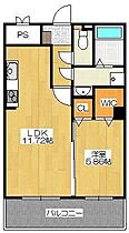 グランベールさくら小路 102 ｜ 福岡県久留米市西町1030-10（賃貸マンション1LDK・1階・42.40㎡） その2