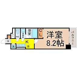 間取図画像 1K