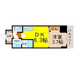 間取図画像 1DK